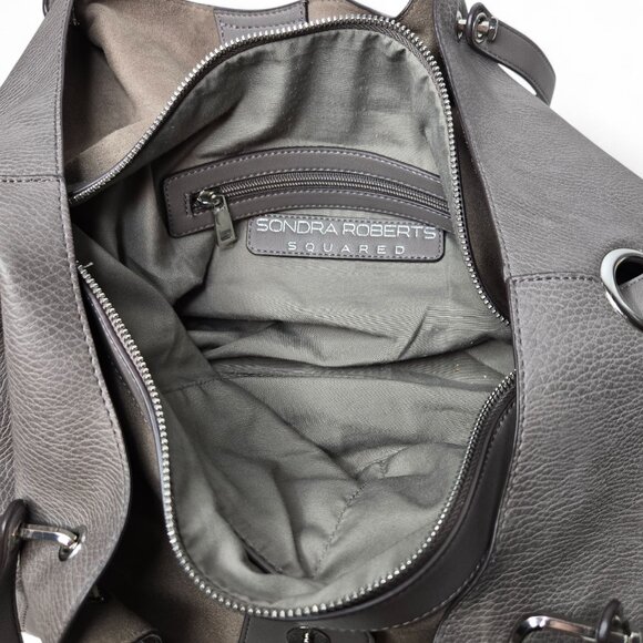 Sondra Roberts Gray Shoulder Bag - Picture 8 of 13